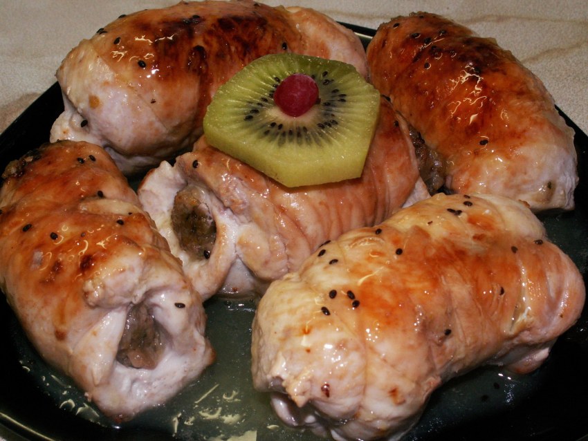 Праздничные блюда из курицы