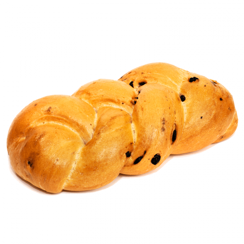 Круглая хала с изюмом