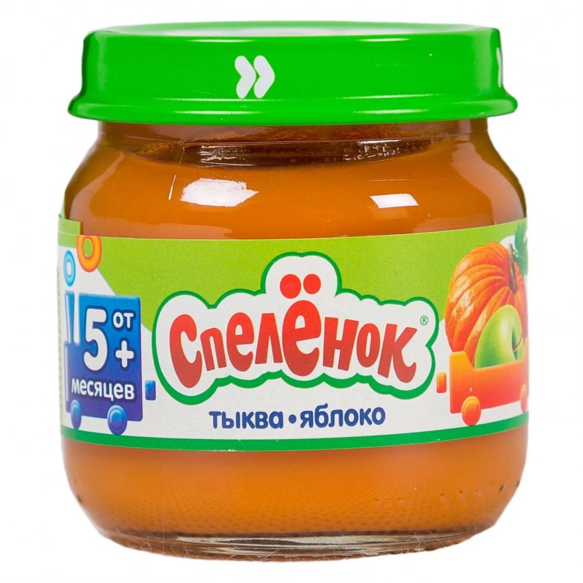 Спелёнок пюре 80 гр. яблоко