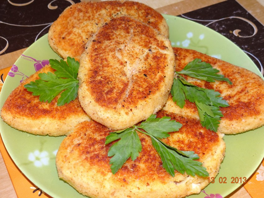 Рисовые зразы с грибами
