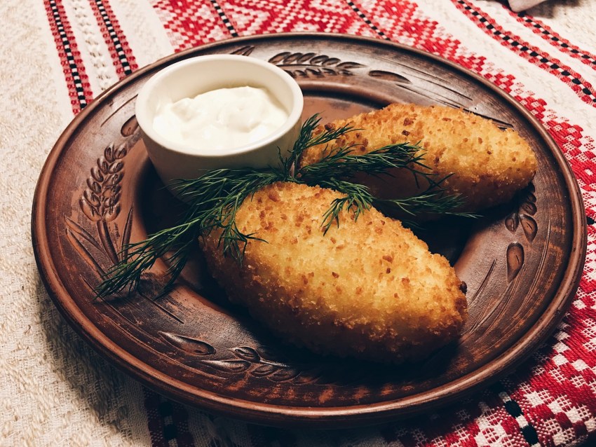 Картофельные котлеты из пюре
