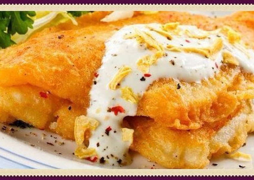 Рыба в пивном кляре
