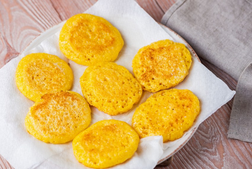Оладьи из кукурузы