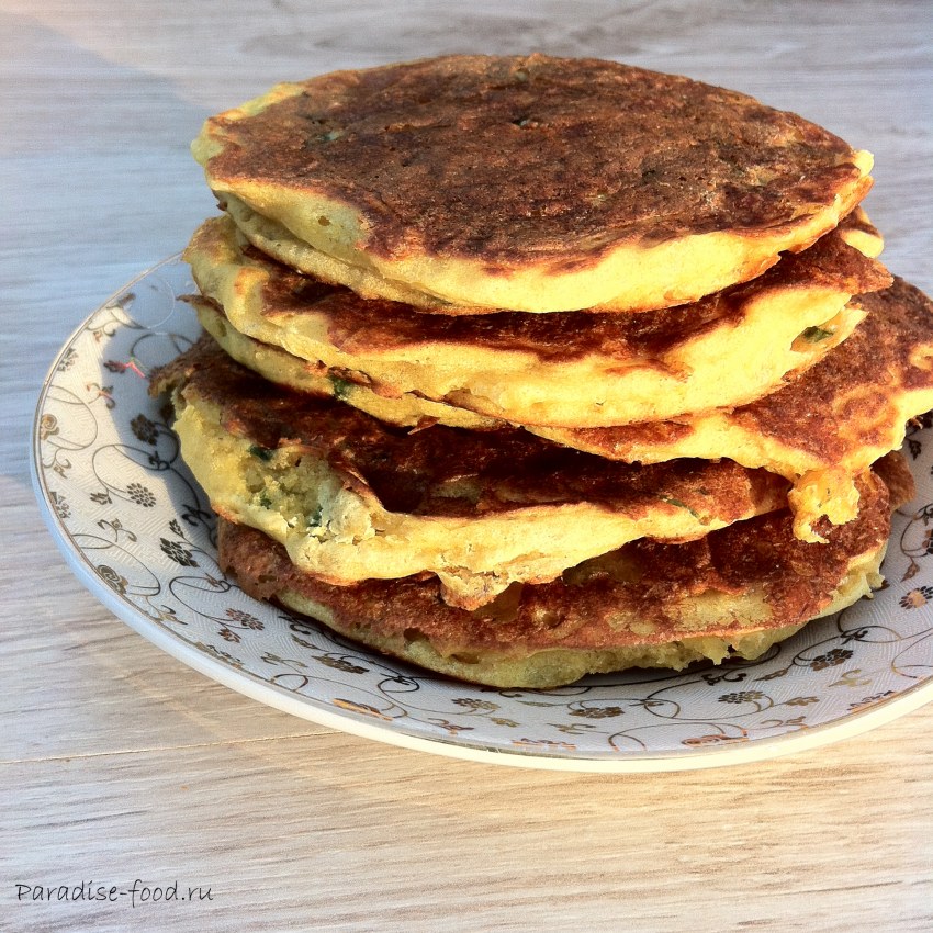 Оладушки с сыром
