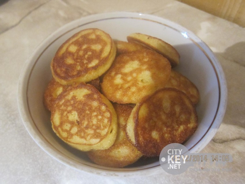 Блинчики на кукурузной муке