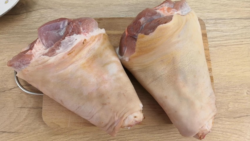 Деликатес из рульки свиной