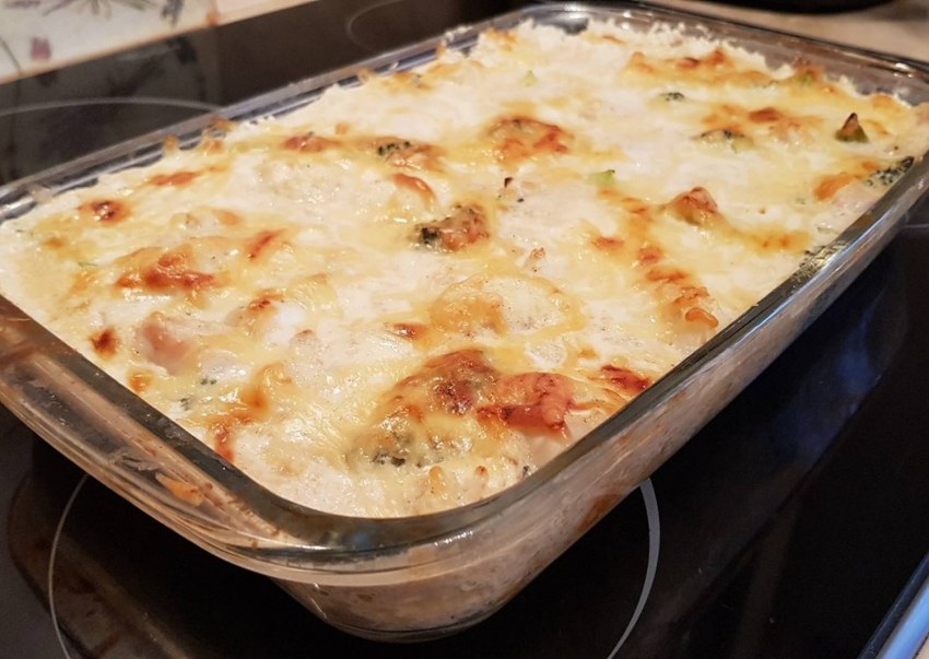 Картофельный гратен с морковью