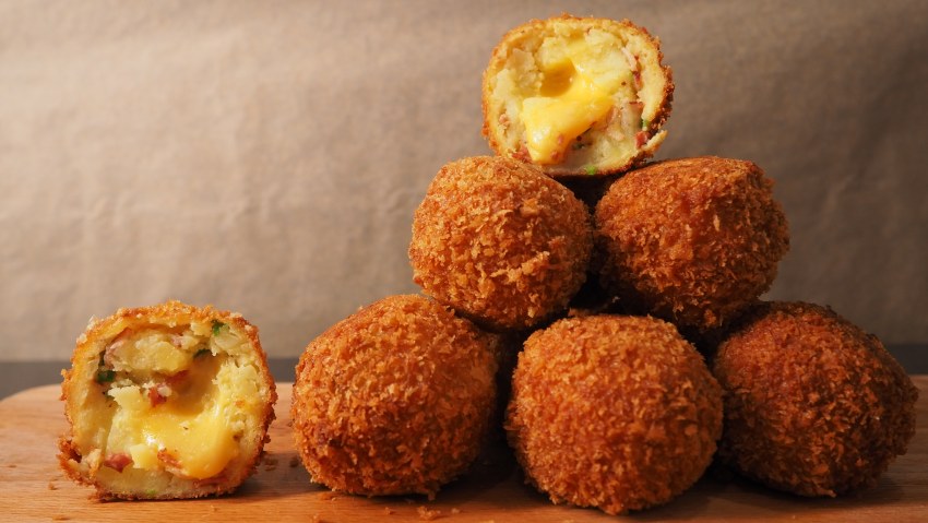 Картофельные шарики из пюре