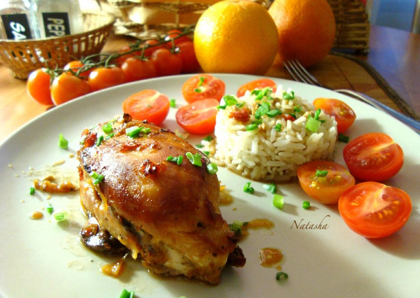 Бедро куриное жареное