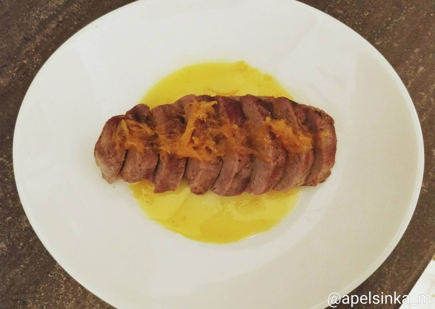 Курица в апельсиновом соусе