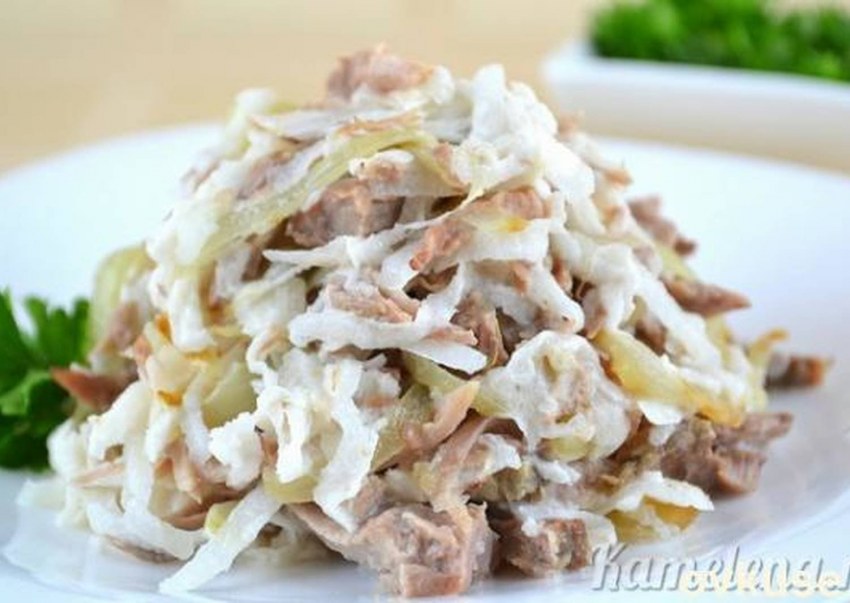 Дайкон кружочки