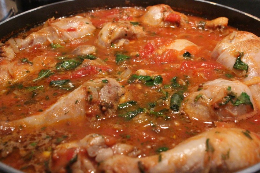 Курочка чахохбили