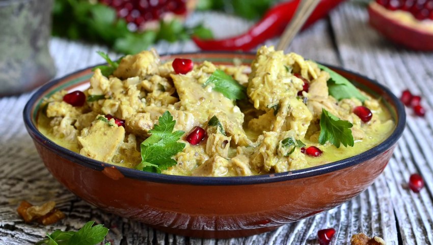 Сациви из курицы по-грузински