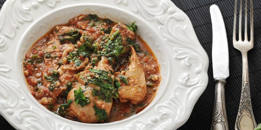 Грузинская кухня чахохбили