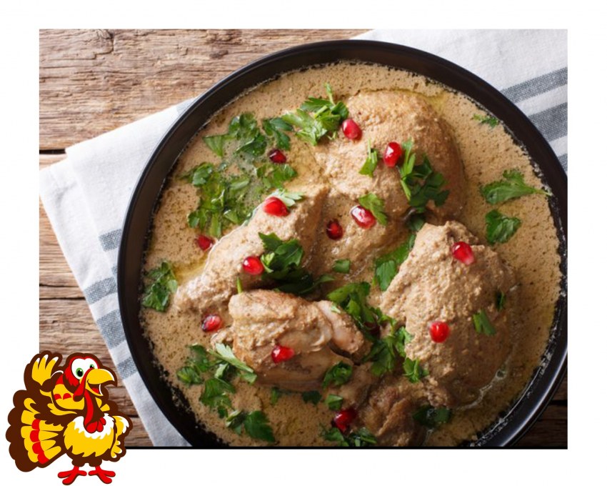 Сациви с курицей по-грузински