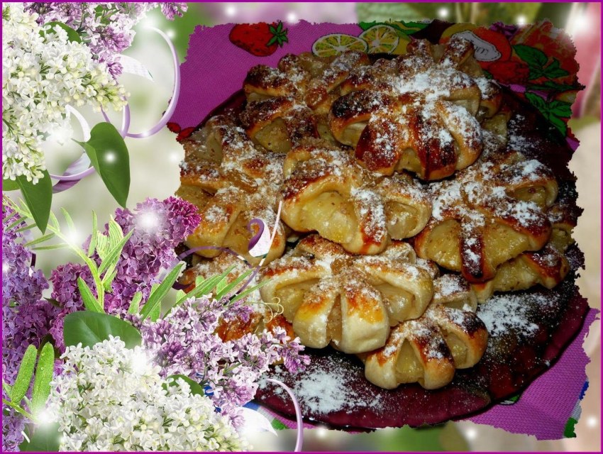 Ананасовые слойки
