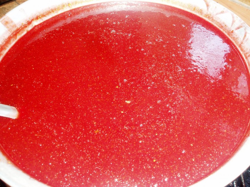 Соус из красной смородины к птице