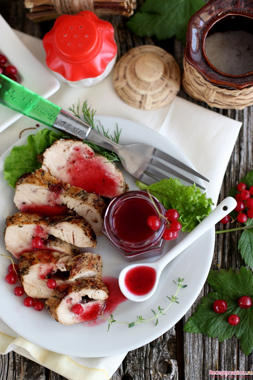 Соус смородиновый к мясу
