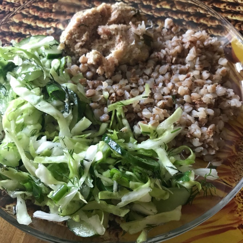 Лапша с тофу и грибами