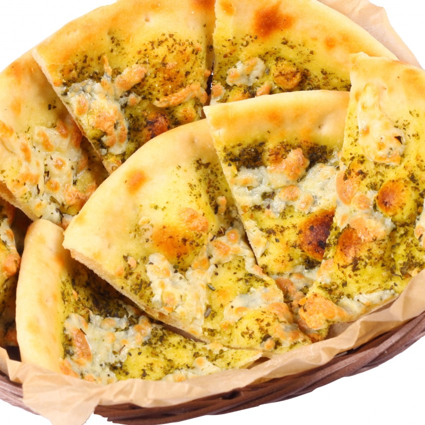 Фокачча с грибами и сыром