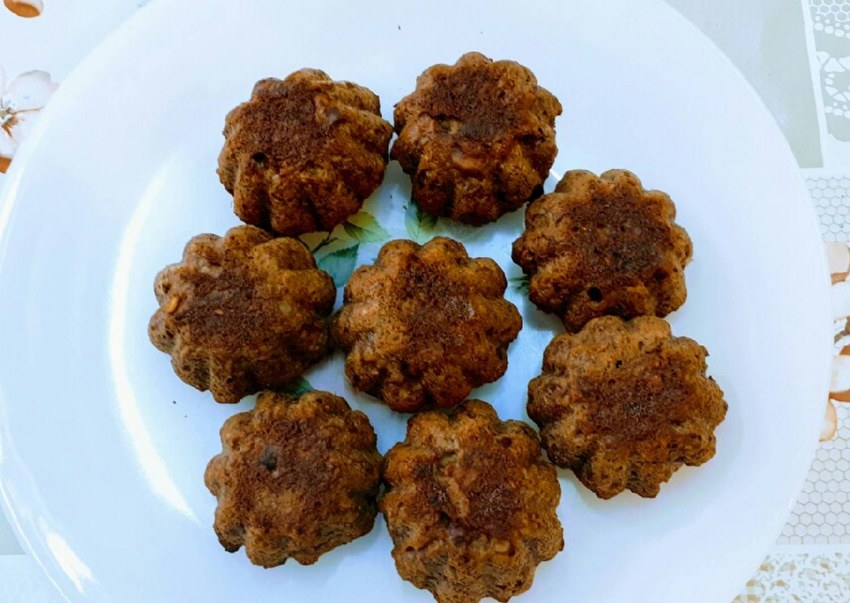 Овсяное печенье с сухофруктами и орехами