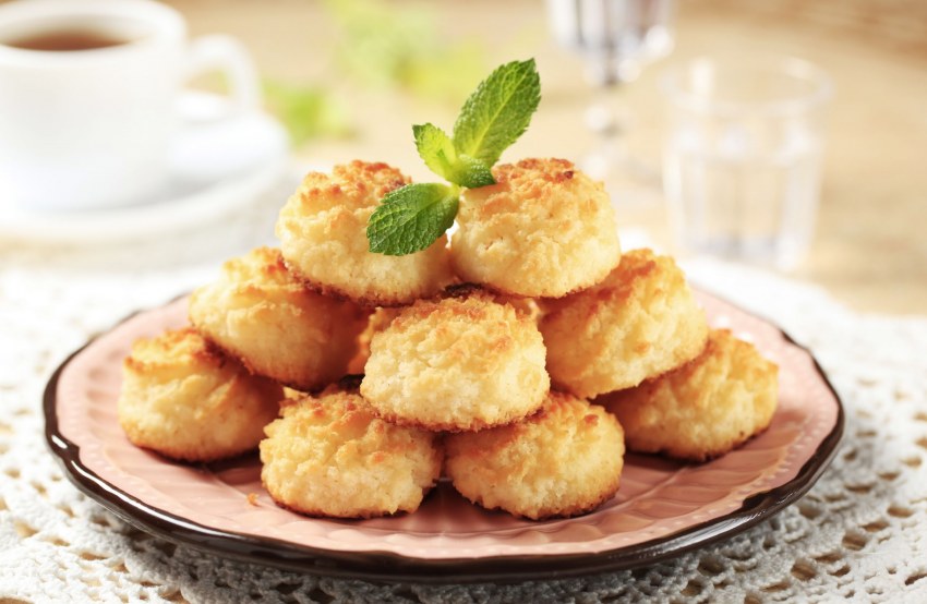 Печенье с кокосовой стружкой