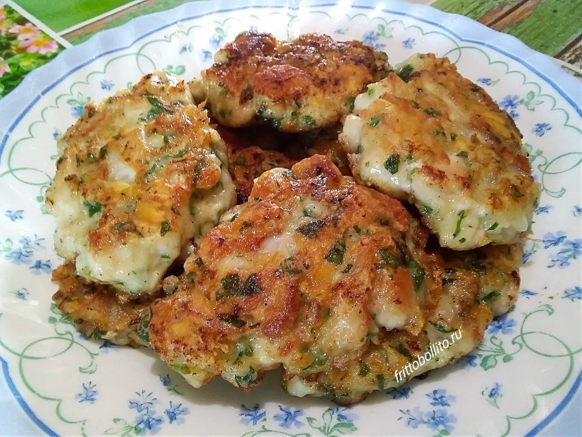 Вкусные котлетки из куриного рубленного мяса