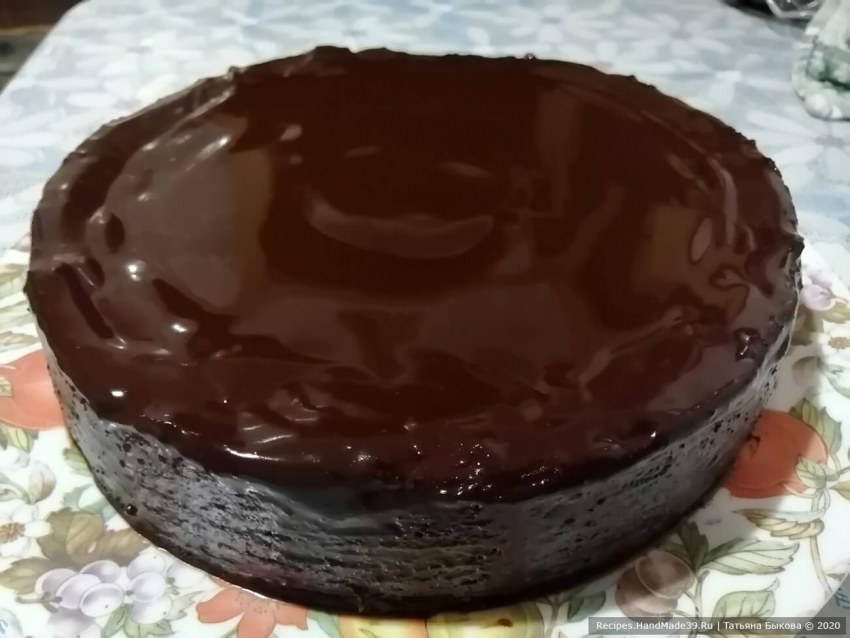Шоколадная глазурь ганаш
