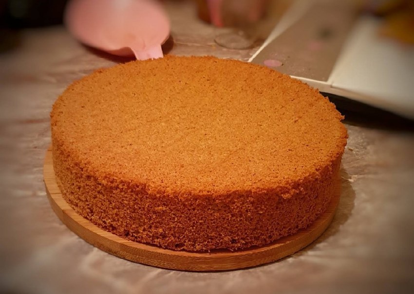 Торт с тонкими коржами