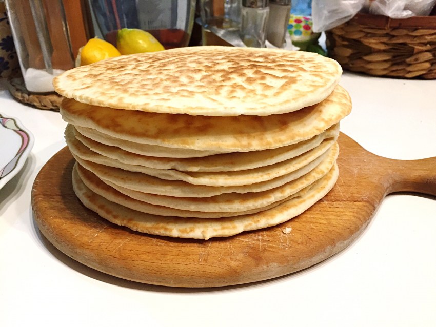 Коржи для торта на сковороде