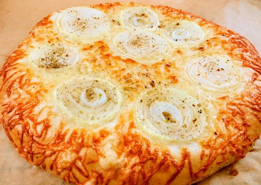 Сырные лепешки с зеленью