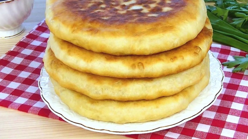 Пышные лепешки