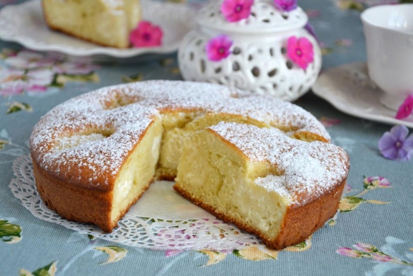 Выпечка из творога и кефира