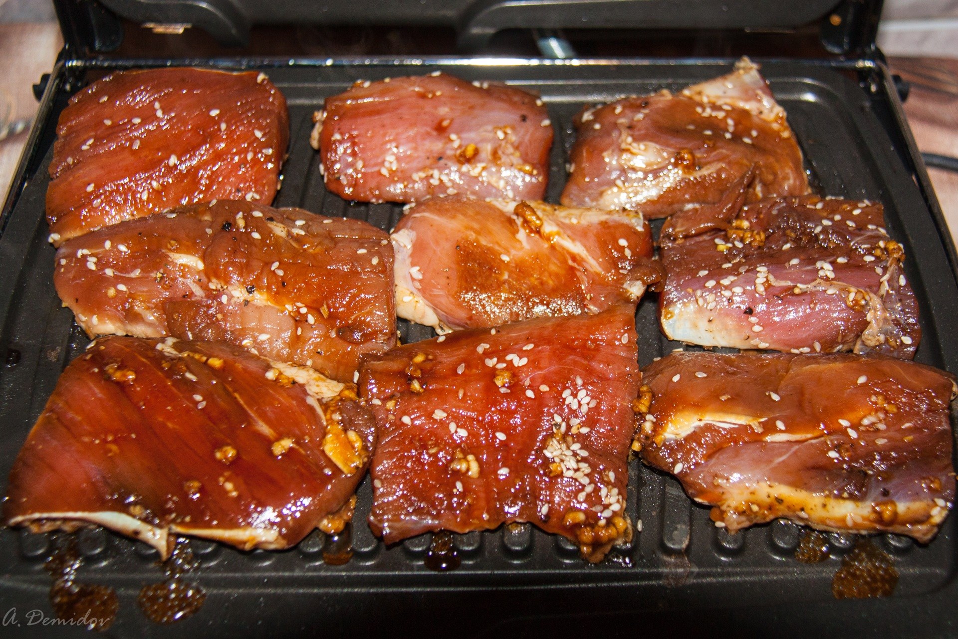 Мясо свинины в горчице в духовке