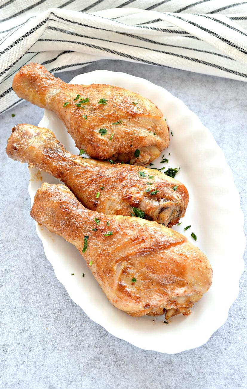 Рецепт куриных голеней в соусе
