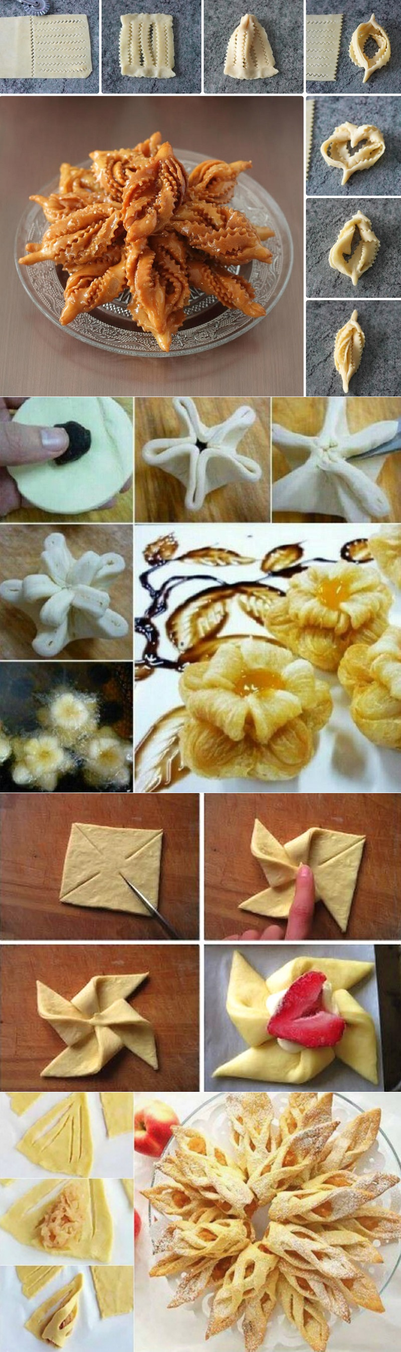 Красивая выпечка способы сворачивания