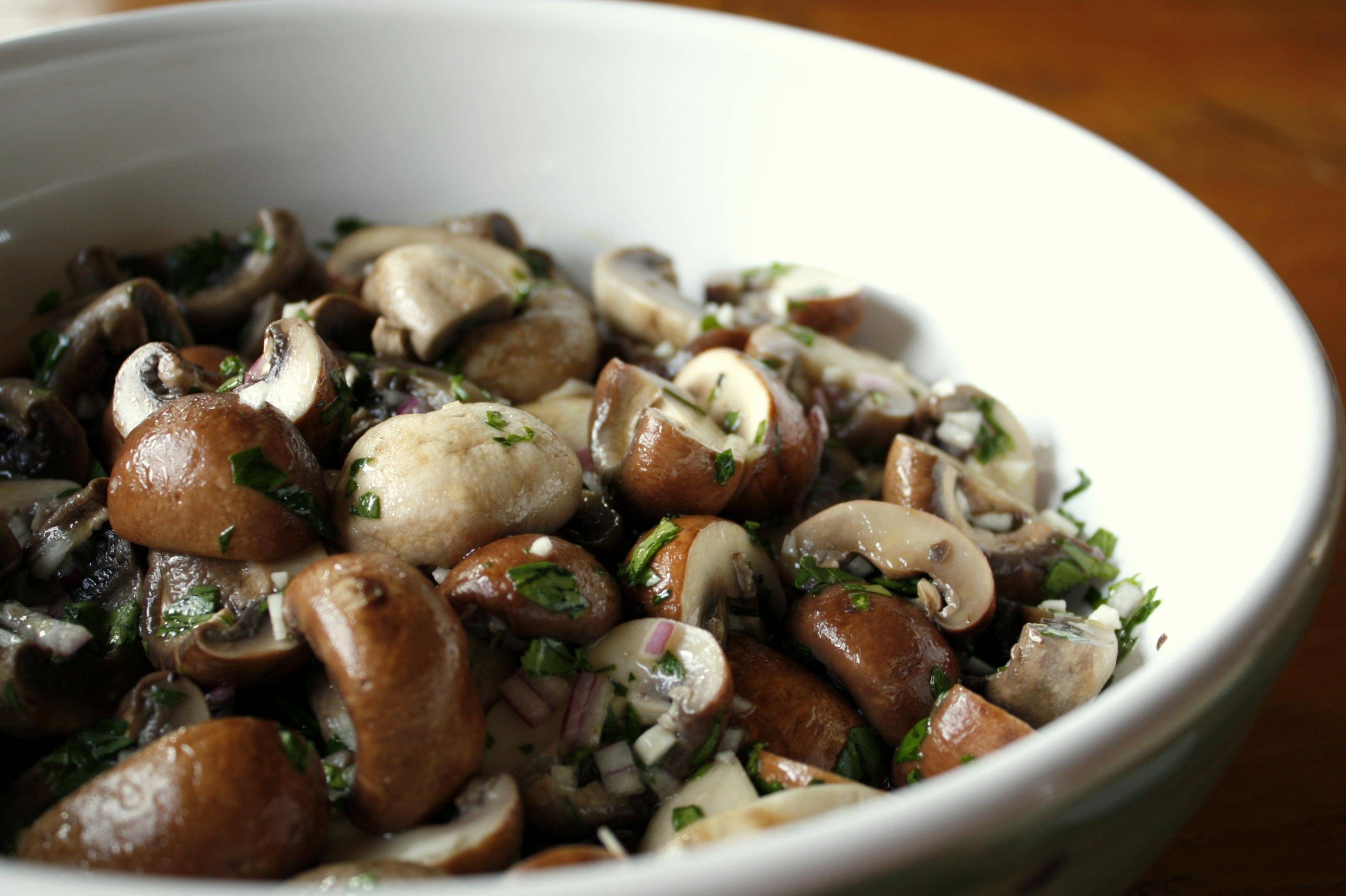 Рецепт со свежими грибами