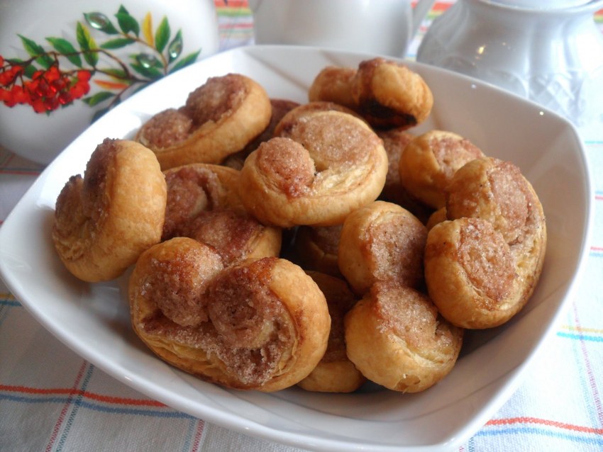 Печенье из творога с корицей
