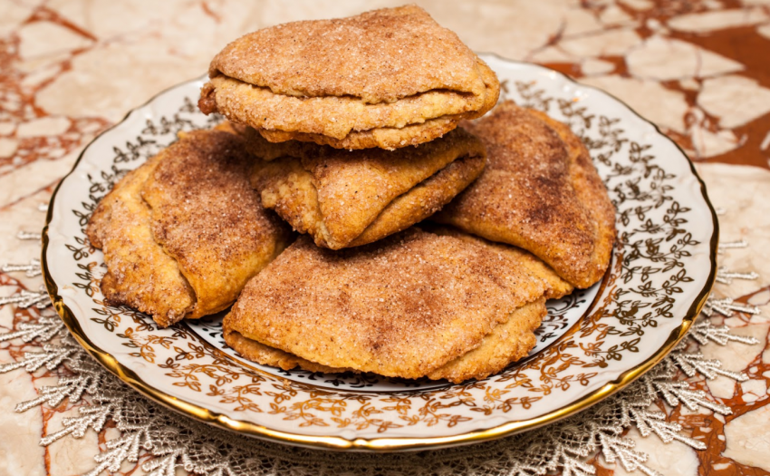 Печенье из творога с корицей