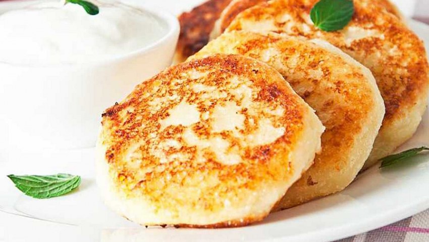 Сырники с шоколадной начинкой