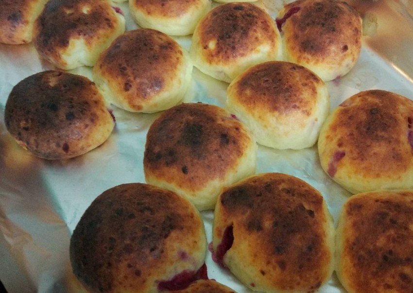 Запеченные сырники