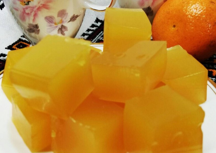Засахаренные дольки апельсина