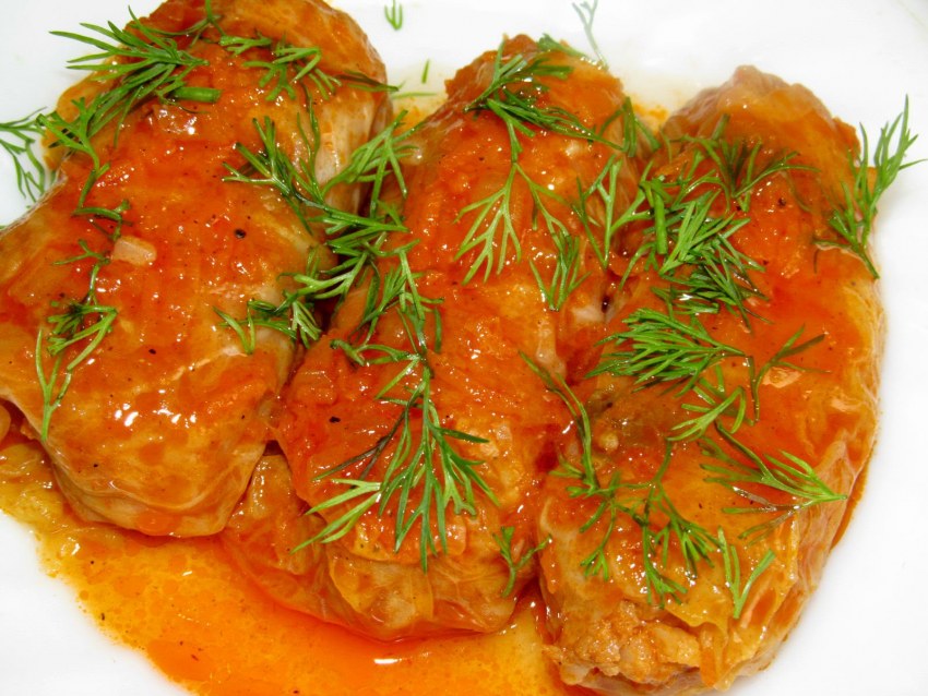 Ленивые голубцы с капустой и фаршем в духовке