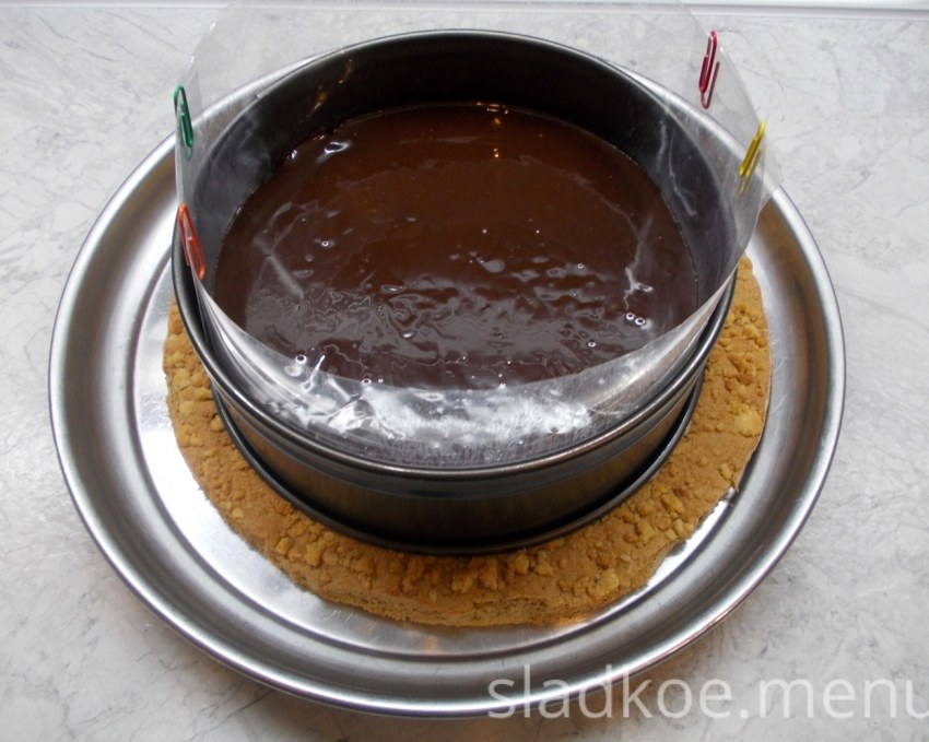 Ганаш сливки и шоколад