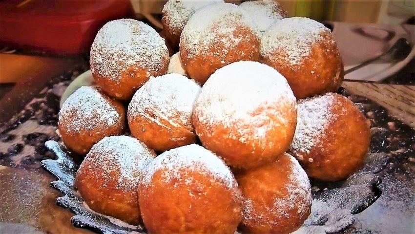 Пышки на сметане