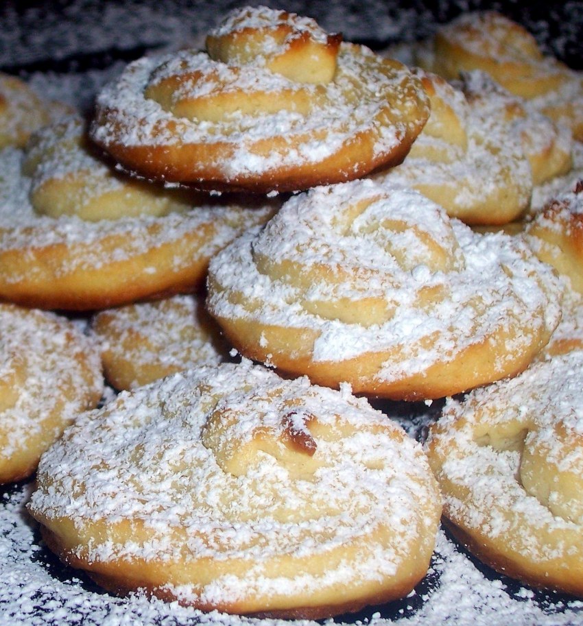 Творожное печенье к чаю