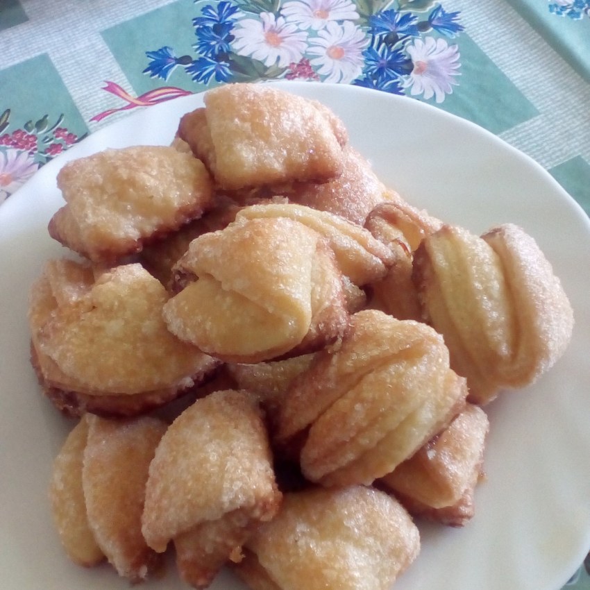 Печенье с творога и маргарина