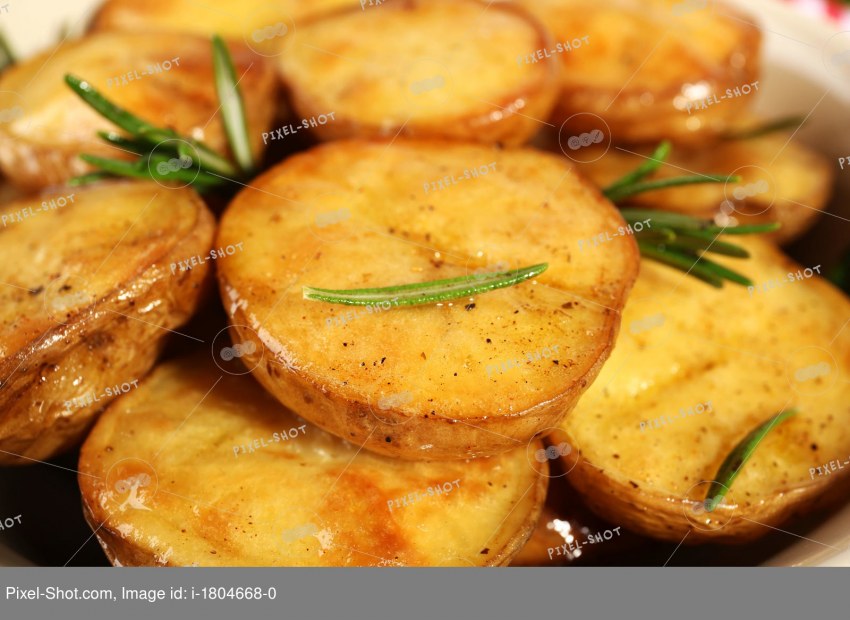 Мини картофель с розмарином