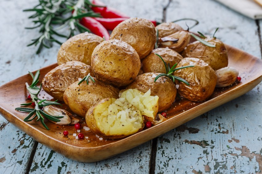 Миндальный картофель
