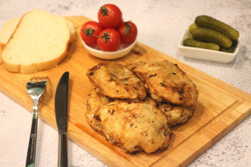 Куриная отбивная в кляре